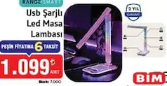 RANGE SMART USB ŞARJLI LED MASA LAMBASI RANGE SMART USB ŞARJLI LED MASA LAMBASI
